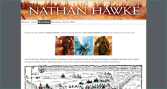 Desktop Screenshot of nathanhawke.com