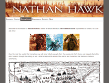 Tablet Screenshot of nathanhawke.com